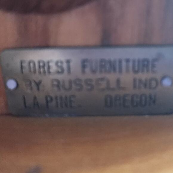 Wooden handmade napkin holder by forest furniture la pine Oregon - Picture 3 of 5